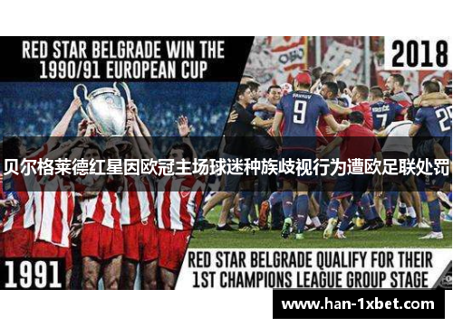 贝尔格莱德红星因欧冠主场球迷种族歧视行为遭欧足联处罚